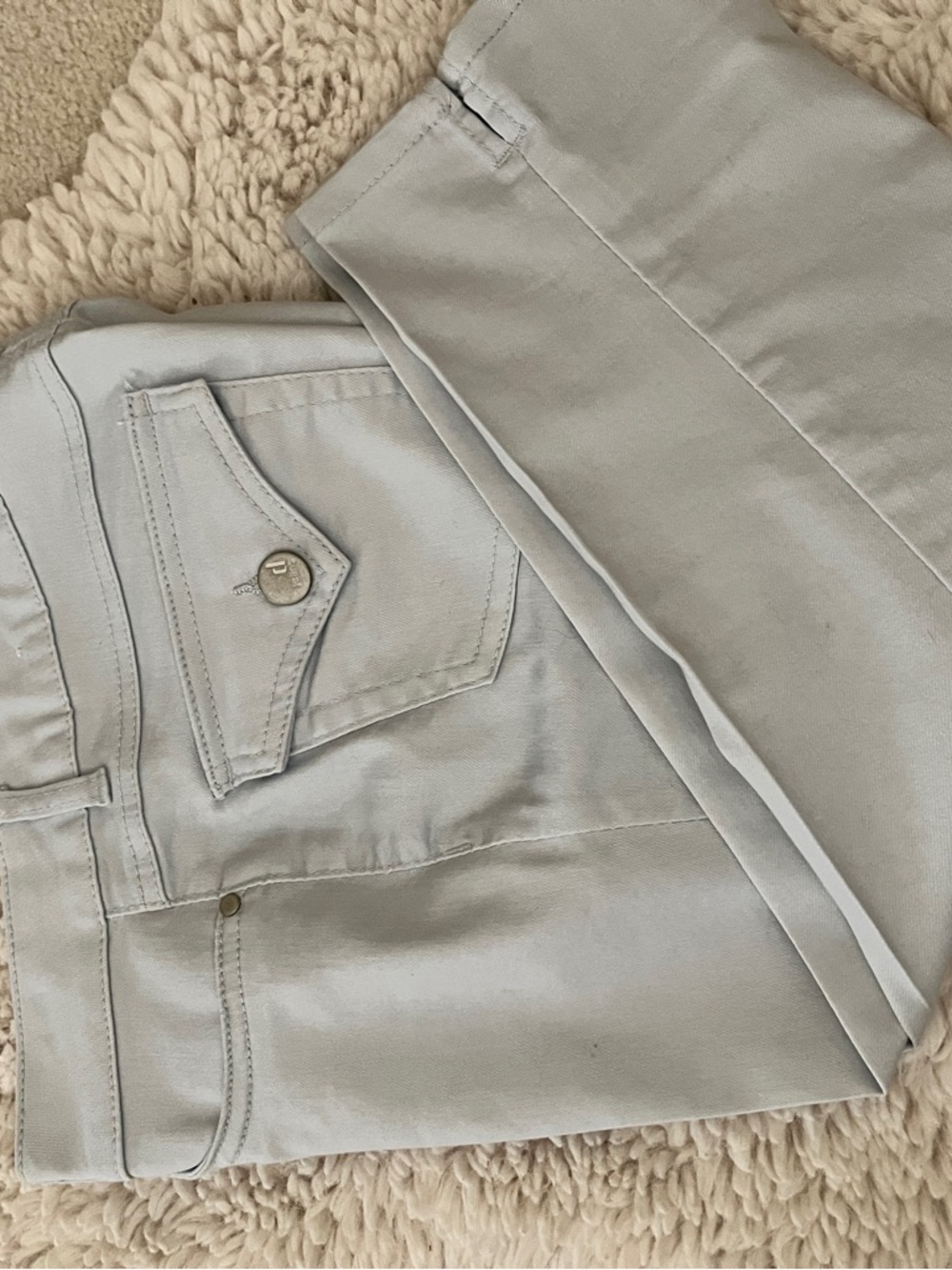 d.jeans Light Blue Stretch Casual Pants